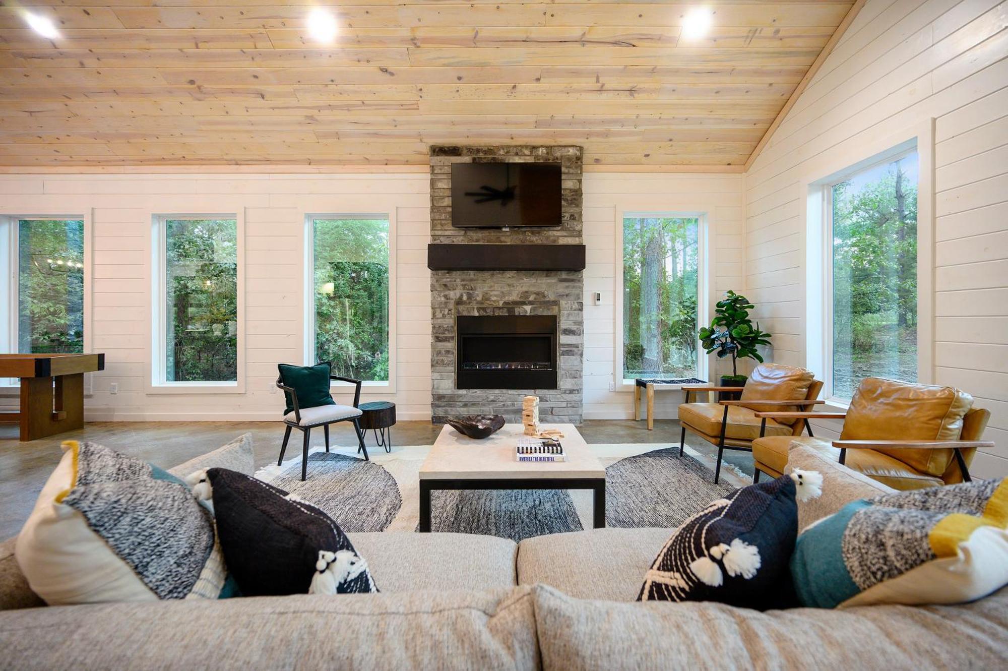 Two Knights Luxury Cabin Broken Bow Exterior photo